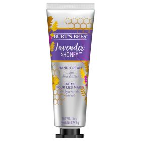 Burts Bees Lavender and Honey Hand Cream with Shea Butter, 1 Ounce - Burt's Bees