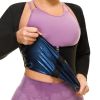 Sauna Suit For Women; Long Sleeve Sweat Suit Waist Trainer (Order A Size Up) - XL