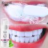 Teeth Cleansing Stains Oral cleaning Teeth whitening Remove tooth stains Oral Hygiene Mousse Foam Portable Travel Toothpaste - White