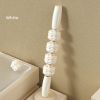 1pc Fitness Training Yoga Massage Roller; Massage Stick; Muscle Massager For Relieving Muscle Soreness; Muscle Pain; Back Pains; Calves - 3 Wheels Of