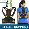 Unisex Back Brace Posture Corrector; Magnetic Lumbar Back Support Belt For Back Pain Relief (Order A Size Up) - XXL