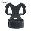 Unisex Back Brace Posture Corrector; Magnetic Lumbar Back Support Belt For Back Pain Relief (Order A Size Up) - L