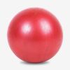 Mini Exercise Pilates Yoga Balls Small Bender For Home Stability Squishy Training Physical Therapy Improves Balance With Inflatable Straw 9.8 Inch - B