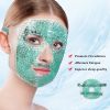 Ice Gel Face Mask Anti Wrinkle Relieve Fatigue Skin Firming Spa Hot Cold Therapy Ice Pack Cooling Massage Beauty Skin Care Tool - Blue