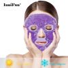 Ice Gel Face Mask Anti Wrinkle Relieve Fatigue Skin Firming Spa Hot Cold Therapy Ice Pack Cooling Massage Beauty Skin Care Tool - Blue