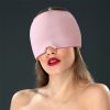 Gel Cold Headache Ice Cap Migraine Relief Cap Stress Relax Pain Head Hot Cold Therapy Cold Pack Eye Mask Ice Hat Massage Tool - China - Black-Single