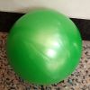 Mini Exercise Pilates Yoga Balls Small Bender For Home Stability Squishy Training Physical Therapy Improves Balance With Inflatable Straw 9.8 Inch - B